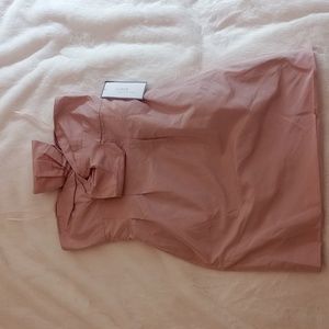 Gorgeous silk special occasions dress with pockets